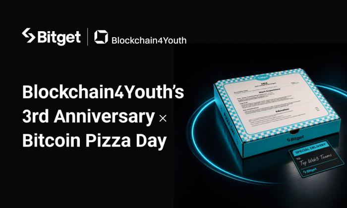 Bitget Celebrates Blockchain4Youth's 3rd Anniversary with Bitcoin Pizza Day Resume Delivery Campaign