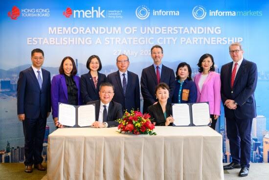 HKTB Partners with Global Leading Trade Exhibition Organiser Informa Markets Bringing International Premium Exhibition IPs to Hong Kong Under Asia's First-Ever "City-as-Your-Showroom" Concept