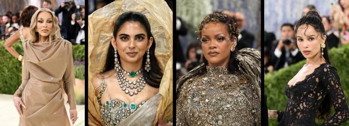 Natural Diamonds Sparkle on The Red Carpet at The 2026 Met Gala Celebrating "Costume Art"