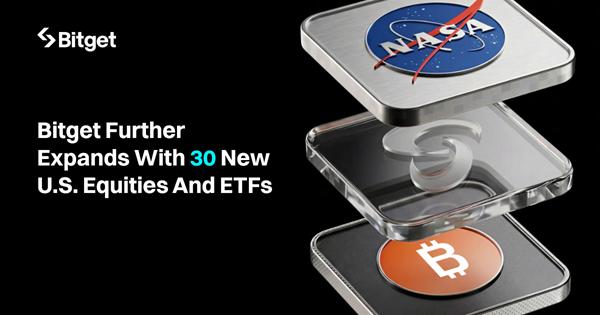 Bitget Continues Stock Spot Expansion With 30 New Listings Across Leading Market Themes