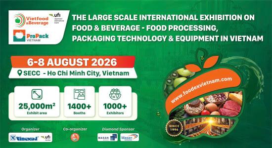Vietfood & Beverage - Propack Vietnam 2026 in Ho Chi Minh City