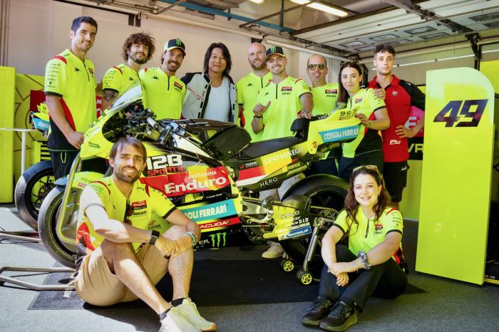 12B SPORTS and VR46 Racing Team Bring Sung Kang into the World of MotoGP