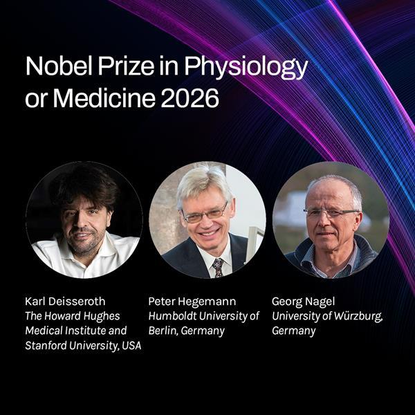Three Researchers Awarded 2026 Nobel Prize in Physiology or Medicine for Their Pioneering Contributions to Optogenetics
