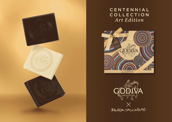 GODIVA Celebrates 100 Years of Chocolate Craftsmanship With Exclusive Art Edition by Ekrem Yalcindag